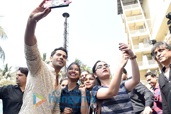 sanjay dutt varun dhawan alia bhatt and sonakshi sinha grace the trailer launch of the film kalank 2