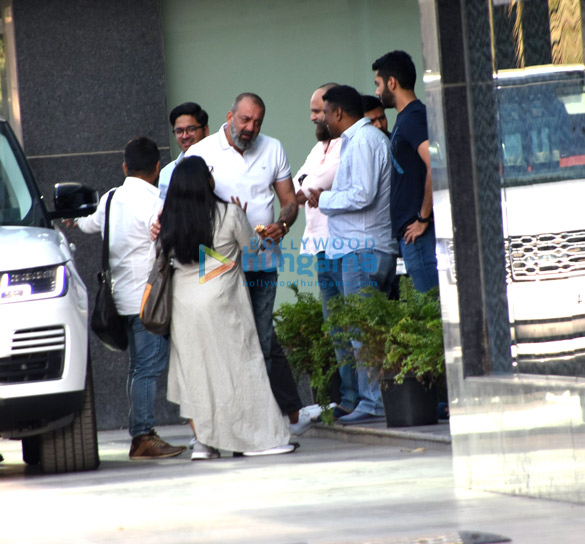sanjay dutt snapped at the dharma productions office 3