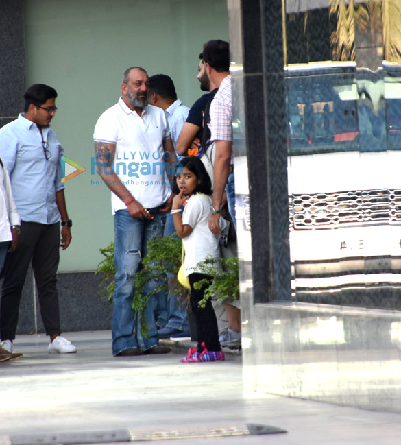 sanjay dutt snapped at the dharma productions office 5