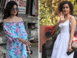Sanya Malhotra & Shamita Shetty SPOTTED at Juhu