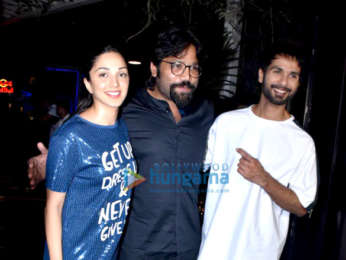 Shahid Kapoor and Kiara Advani snapped at the wrap up party of ‘Kabir Singh’ (4)