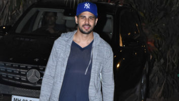 Sidharth Malhotra spotted at a dance class in Bandra