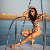 Summer Sizzle! Radhika Apte opts for a bikini as she perches atop a yatch (see pic)