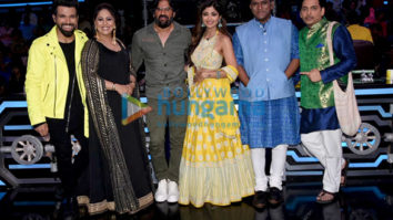 Suniel Shetty snapped on the sets of Super Dancer Chapter 3