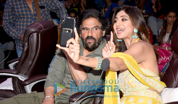 suniel shetty snapped on the sets of super dancer chapter 3 4
