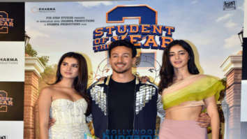 Tiger Shroff, Ananya Panday and Tara Sutaria grace the trailer launch of the film ‘Student Of The Year 2’