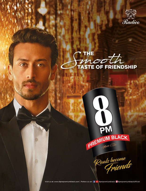 Tiger Shroff roped in as the new face of 8 PM Premium Black (Music CDs) Tiger Shroff roped in as the new face of 8 PM Premium Black (Music CDs)