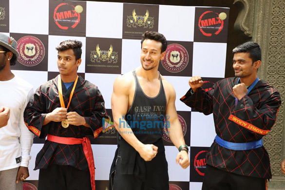 tiger shroff snapped at a mma event 3