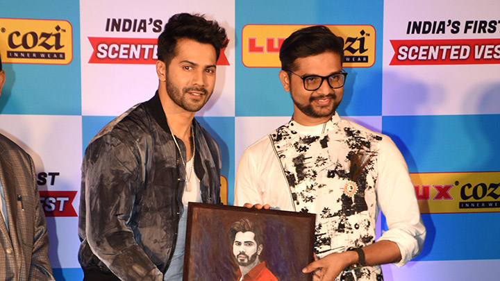 Unveiling of Lux’ new innovative product & TVC in the presence of Varun dhawan
