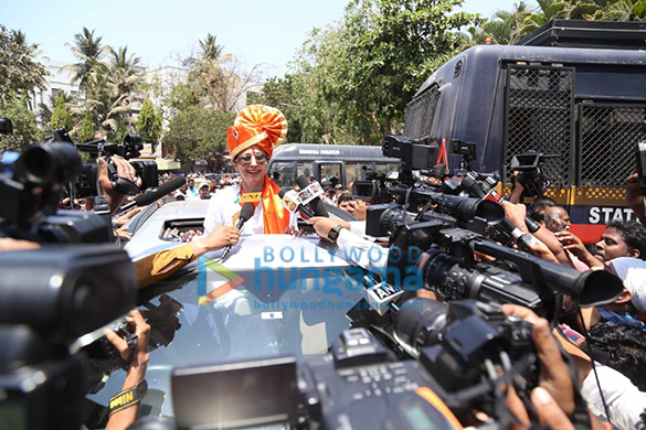 urmila matondkar and sanjay dutt grace a political rally or priya dutt 3