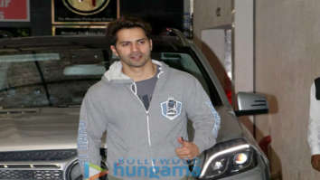 Varun Dhawan and Parineeti Chopra spotted at the gym