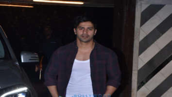 Varun Dhawan spotted at the gym in Juhu