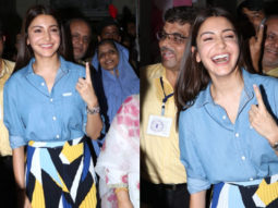 WATCH: Anushka Sharma cast her VOTE for Lok Sabha Elections