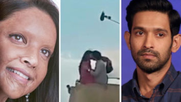 LEAKED! This video of Deepika Padukone and Vikrant Massey kissing in Chhapaak goes viral