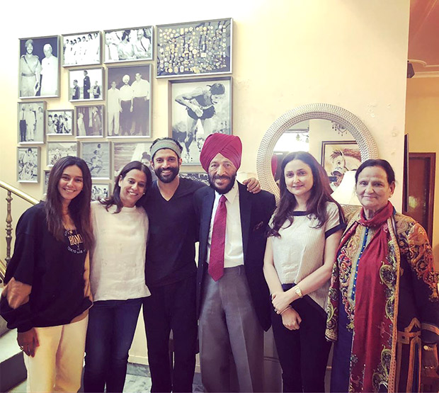 When Milkha called Milkha! Farhan Akhtar visits Milkha Singh in Chandigarh with girlfriend Shibani Dandekar