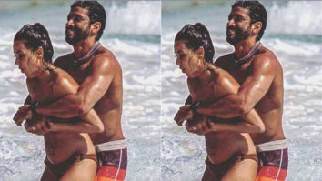 HOT! These photos of Farhan Akhtar and Shibani Dandekar are all about beach romance