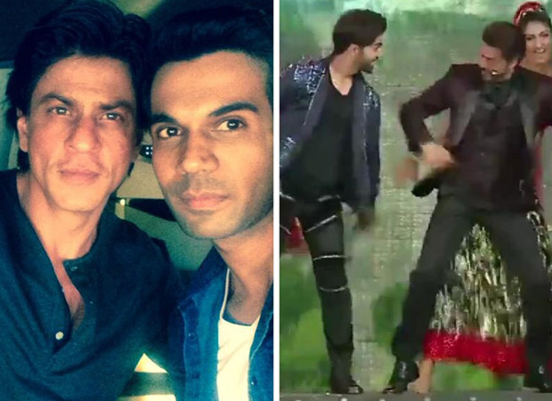 Shah Rukh Khan joins Rajkummar Rao on stage for 'Chaiyya Chaiyya' and it was the Stree actor's dream-come-true moment [watch video]
