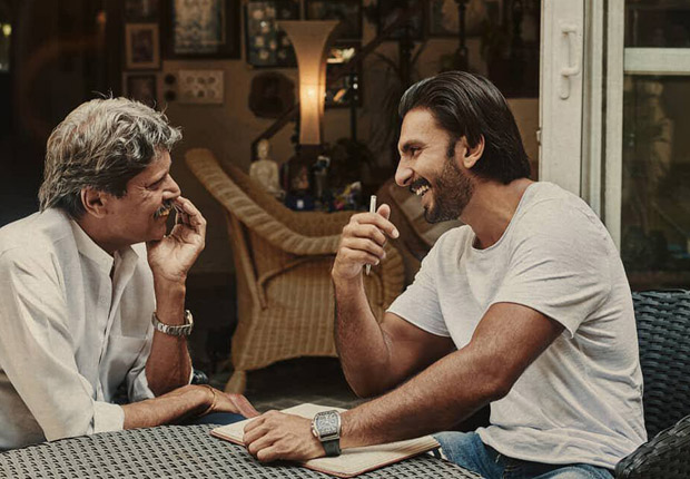 ’83: This photo of Ranveer Singh and Kapil Dev together is making us curious about the Kabir Khan film! ’83: This photo of Ranveer Singh and Kapil Dev together is making us curious about the Kabir Khan film!