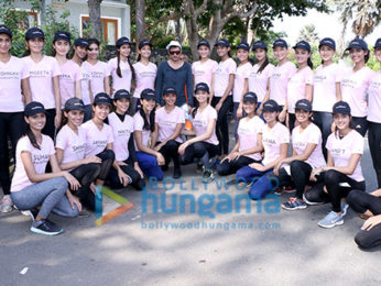 Afroz Shah and Dia Mirza snapped participating in a beach cleaning drive