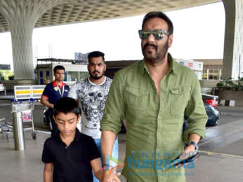 Ajay Devgn snapped at the airport