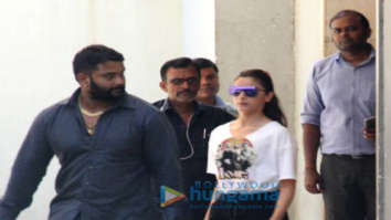 Alia Bhatt spotted at Vishesh Films’ office in Bandra