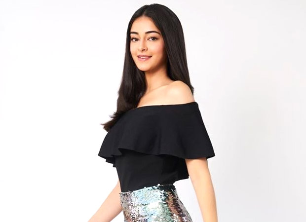 Ananya Panday looks all things dreamy in this shimmery outfit