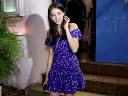 Ananya Panday spotted at Olive
