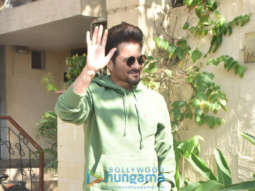 Photos: Anil Kapoor snapped at a clinic in Bandra
