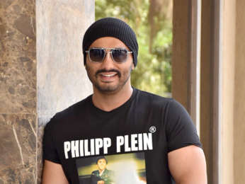 Arjun Kapoor snapped during India’s Most Wanted interviews