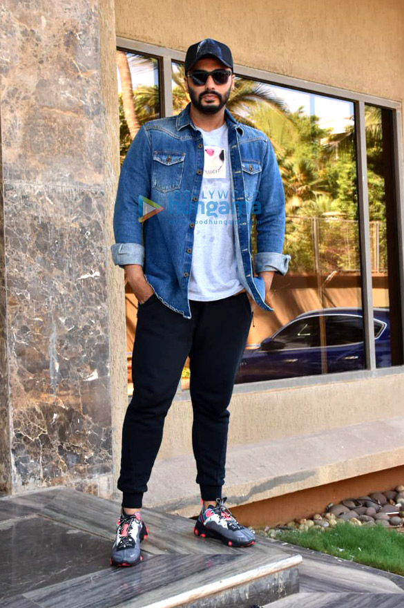 arjun kapoor snapped during media interactions for his film indias most wanted 3