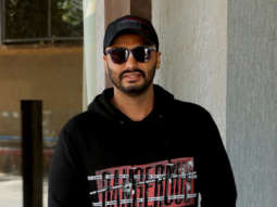 Arjun Kapoor snapped promoting his film India’s Most Wanted at JW Marriott in Juhu