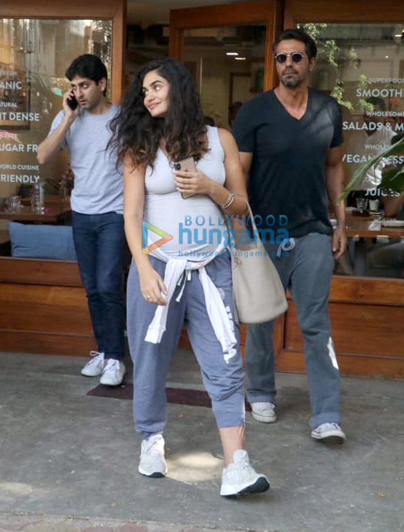 arjun rampal and gabriella demetriades snapped at sequel 1