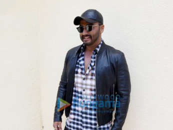Arjun kapoor and Rajkumar Gupta grace the trailer launch of the film 'India's Most Wanted'