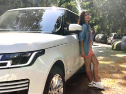 Beauty and her Beast: Katrina Kaif strikes a pose with her brand new Range Rover