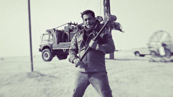 Bharat: Salman Khan looks dapper as he poses at an oil field in the Middle East