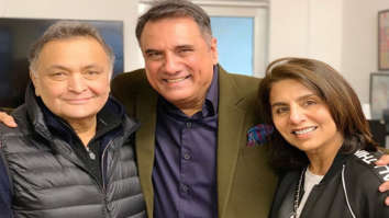 Boman Irani meets Rishi Kapoor and Neetu Kapoor in New York Boman Irani meets Rishi Kapoor and Neetu Kapoor in New York