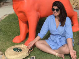 Twinkle Khanna replicates the Modi spiritual pose; shares a rather quirky post on it!