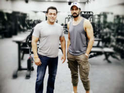 Dabangg 3: Salman Khan and Kiccha Sudeep strike a pose as the latter wraps up his first day