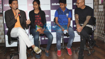 Farhan Akhtar and Hakim Aalim snapped attending the Gillette event