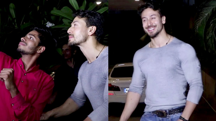 INJURED Tiger Shroff’s Sweet Gesture towards FAN at Punit Malhotra’s house