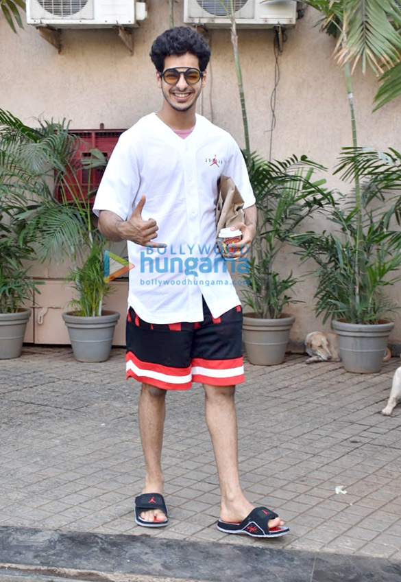 ishaan khatter snapped outside the gym 1