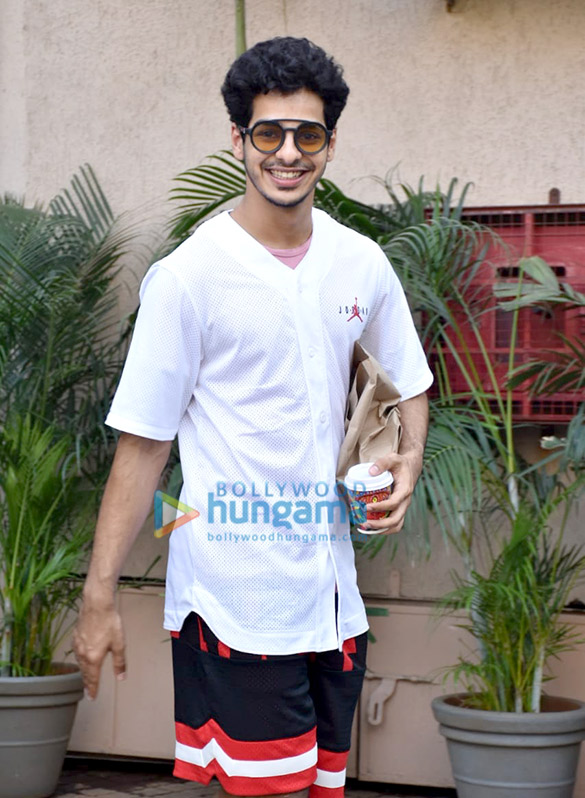 ishaan khatter snapped outside the gym 2