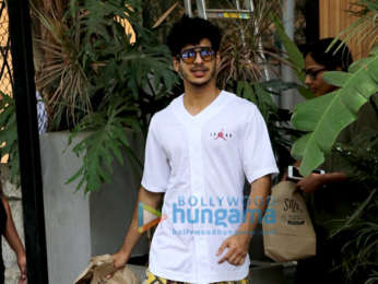 Ishaan Khatter spotted at Kitchen Garden in Juhu