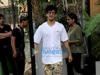 Ishaan Khatter spotted at Kitchen Garden in Juhu