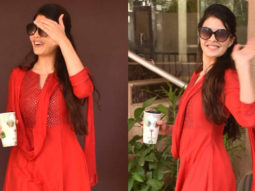 Jacqueline Fernandez SPOTTED at KWAN Office, Andheri