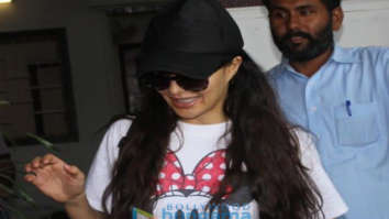 Jacqueline Fernandez and Anurag Kashyap spotted at Physi O Flex in Versova