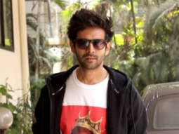 Kartik Aaryan and Patralekha spotted at the Kwan office in Andheri