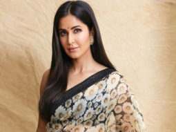 Katrina Kaif is bringing the summer vibes with a floral printed saree by Sabyasachi for Bharat promotions