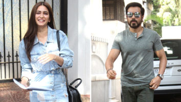 Kriti Kharbanda and Emraan Hashmi spotted at Anand Pandit’s office in Andheri