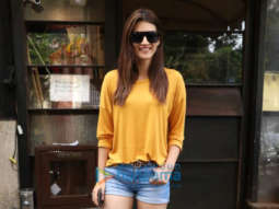 Kriti Sanon snapped at Indigo in Andheri